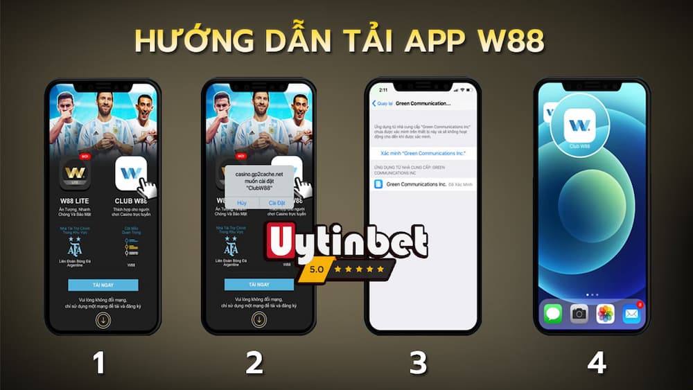 Cách tải app W88 cho cả 2 hệ điều hành Android và IOS