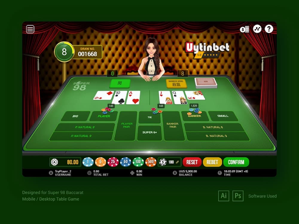 Super 98 Baccarat rất được yêu thích