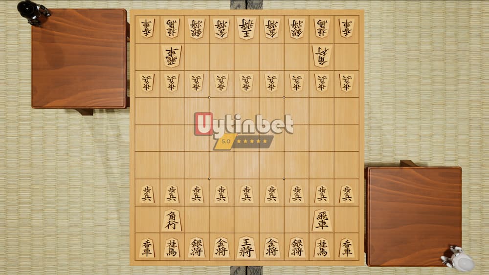 Bàn cờ Shogi cách sắp xếp khai cuộc