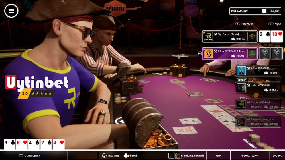 Những điểm chính của luật chơi Poker Texas Hold'em