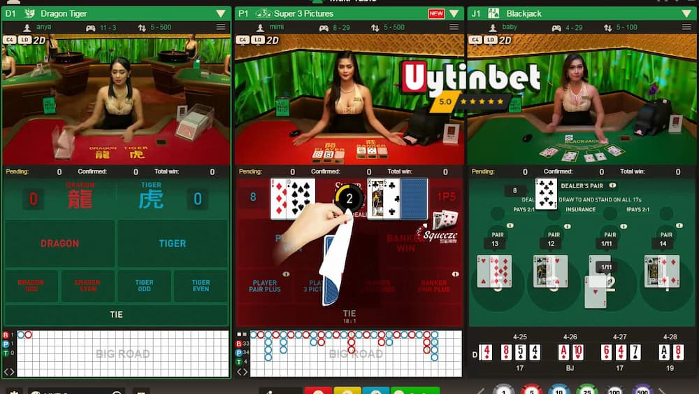 Trải nghiệm live Baccarat tại sòng bài trực tuyến W88