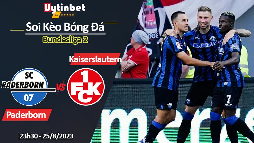 Soi kèo Paderborn vs Kaiserslautern, 23h30 ngày 25/8/2023