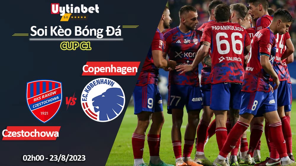 Soi kèo Rakow Czestochowa vs FC Copenhagen, 02h00 ngày 23/08/2023