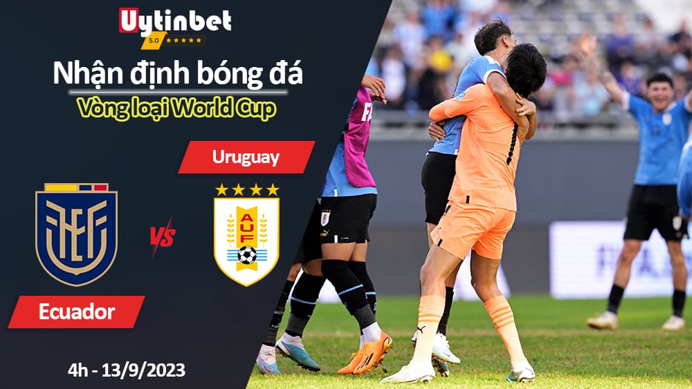 Nhận định bóng đá Ecuador vs Uruguay, 4h ngày 13/9/2023, Vòng loại World Cup