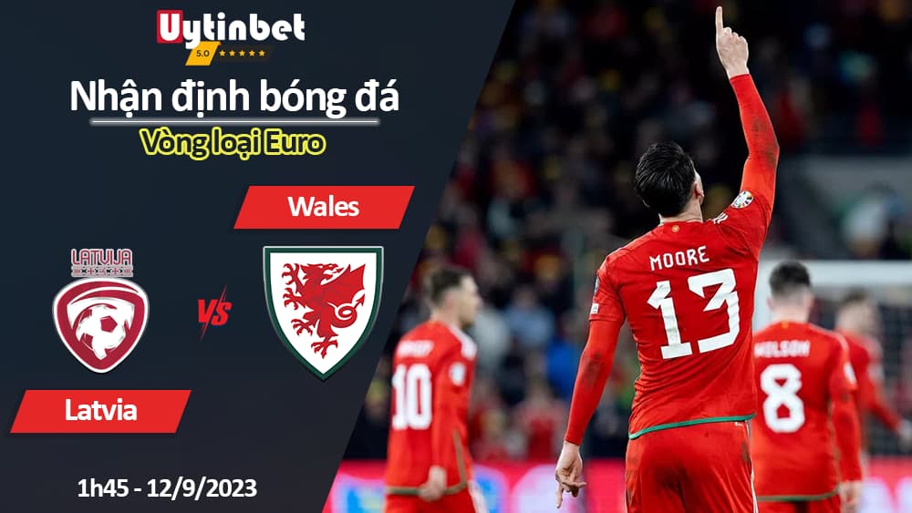 Nhận định bóng đá Latvia vs Wales, 1h45 ngày 12/9/2023, Vòng loại Euro