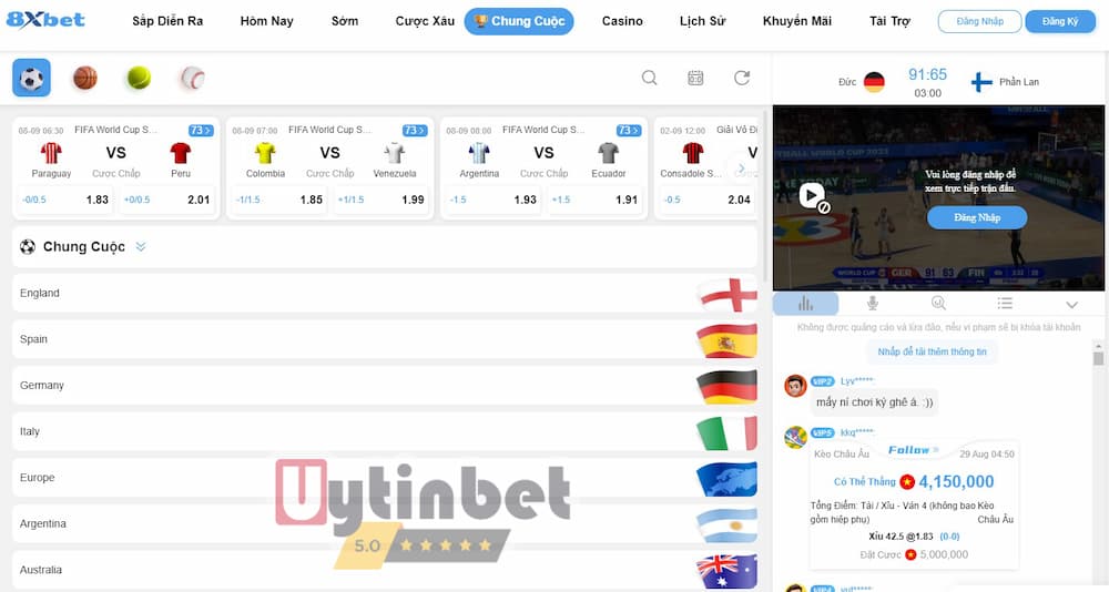 Sơ lược về nhà cái 8xbet