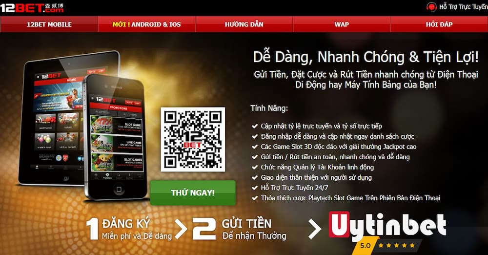 Giới thiệu App 12BET