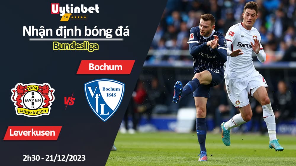 Nhận định bóng đá Leverkusen vs Bochum, 2h30 ngày 21/12/2023, Bundesliga