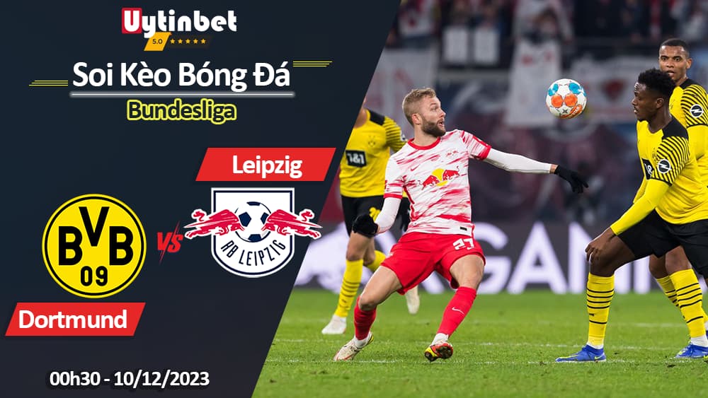 Borussia Dortmund vs RB Leipzig, 00h30 ngày 10/12/2023