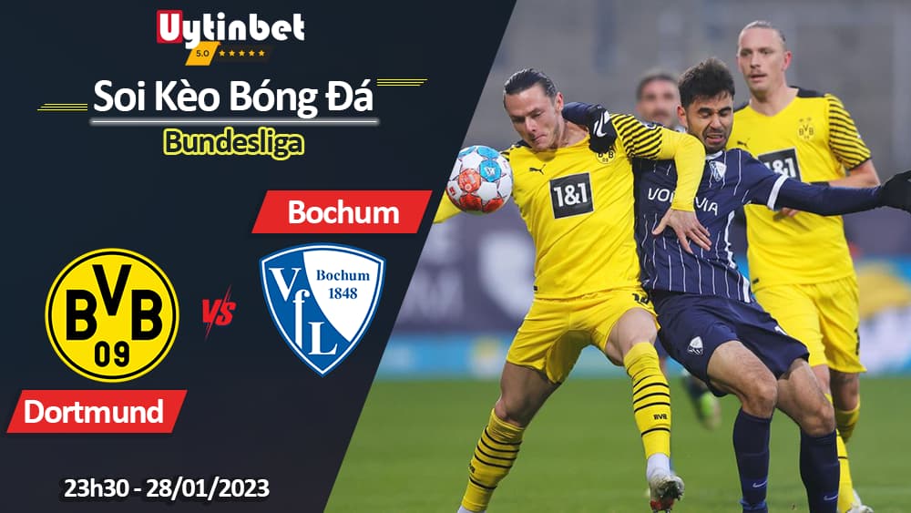 Borussia Dortmund vs Bochum, 23h30 ngày 28/01/2024