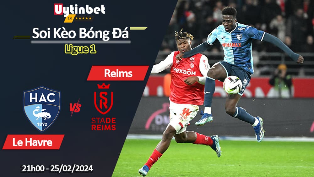 Le Havre vs Reims, 21h00 ngày 25/02/2024